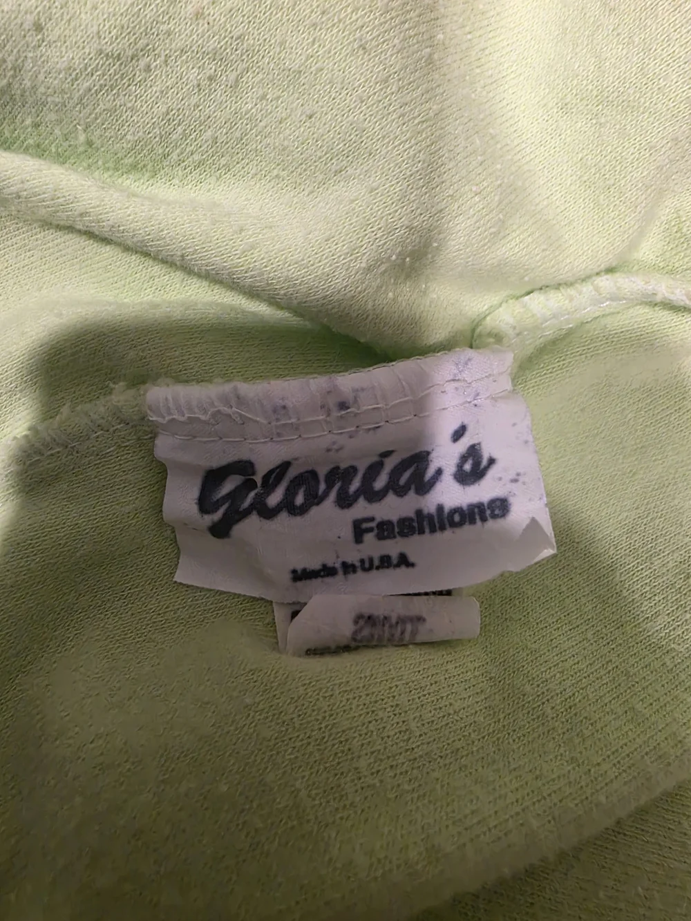 ​Vintage 70s/80s Lime Green Terry Cloth Romper Seashell Zip